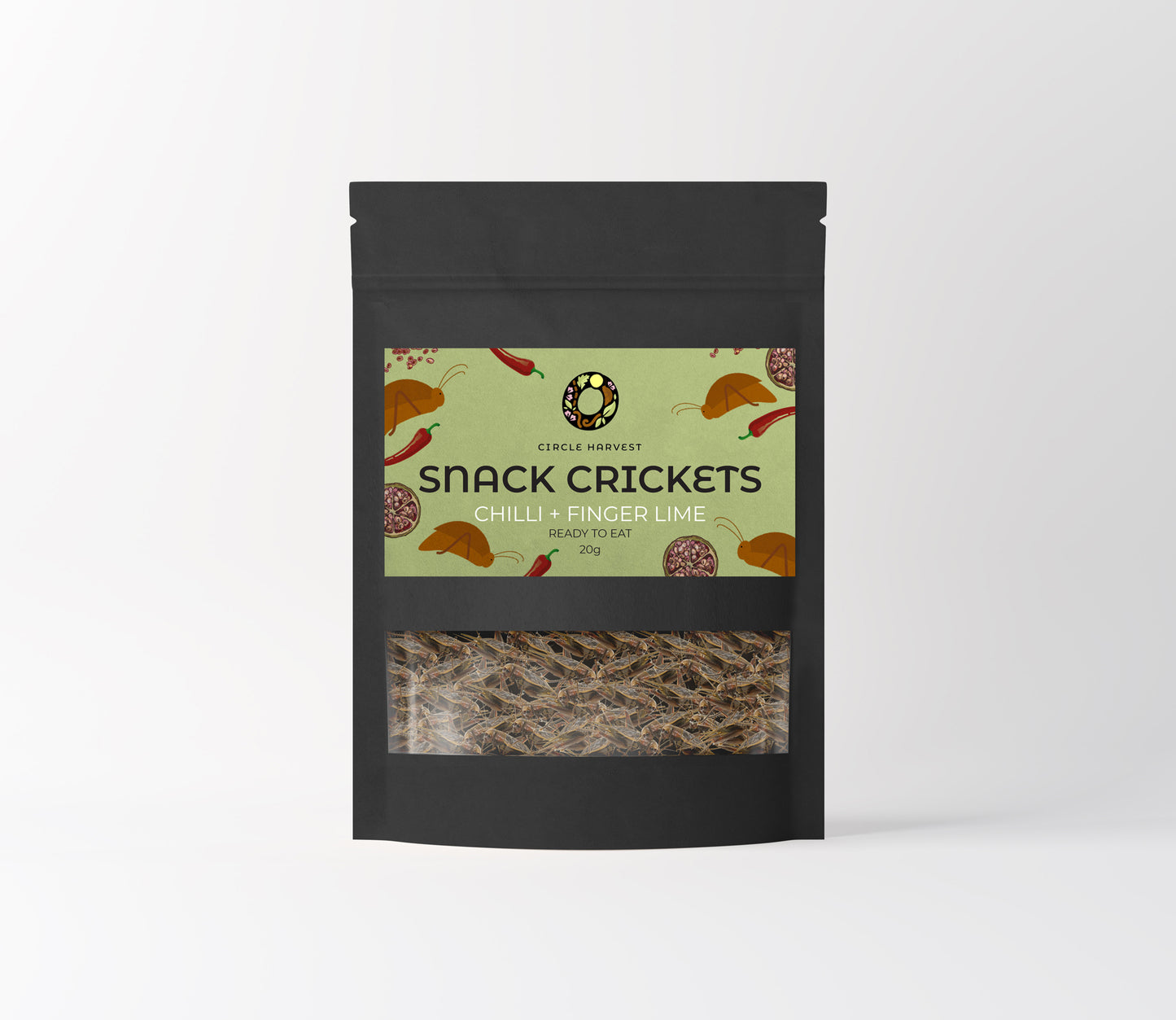 Chilli & Fingerlime Snack Crickets