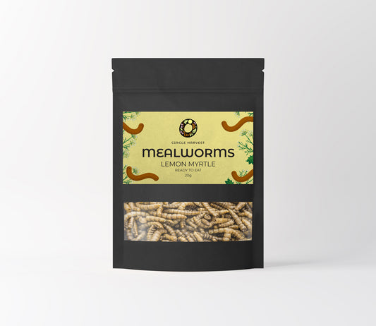 Lemon Myrtle Mealworm Snacks